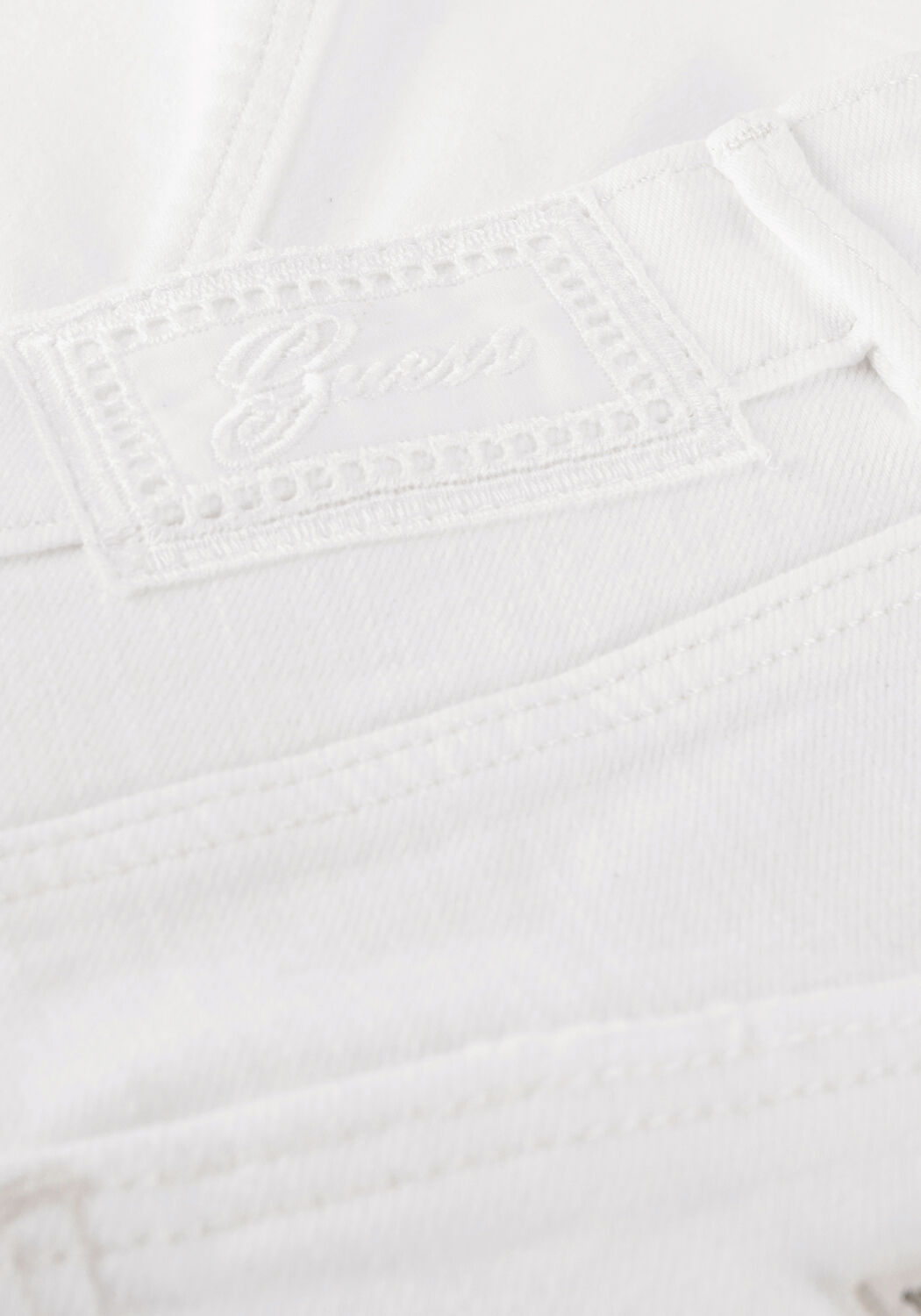 Witte GUESS Minirok SWANI SKIRT - large