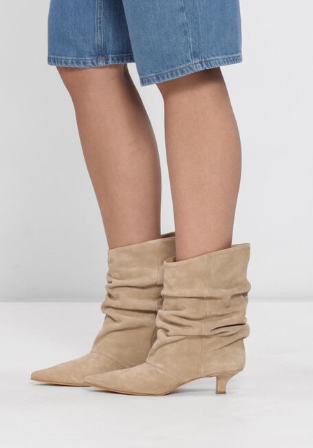 Beige NOTRE-V Enkellaarsjes JENNA - large