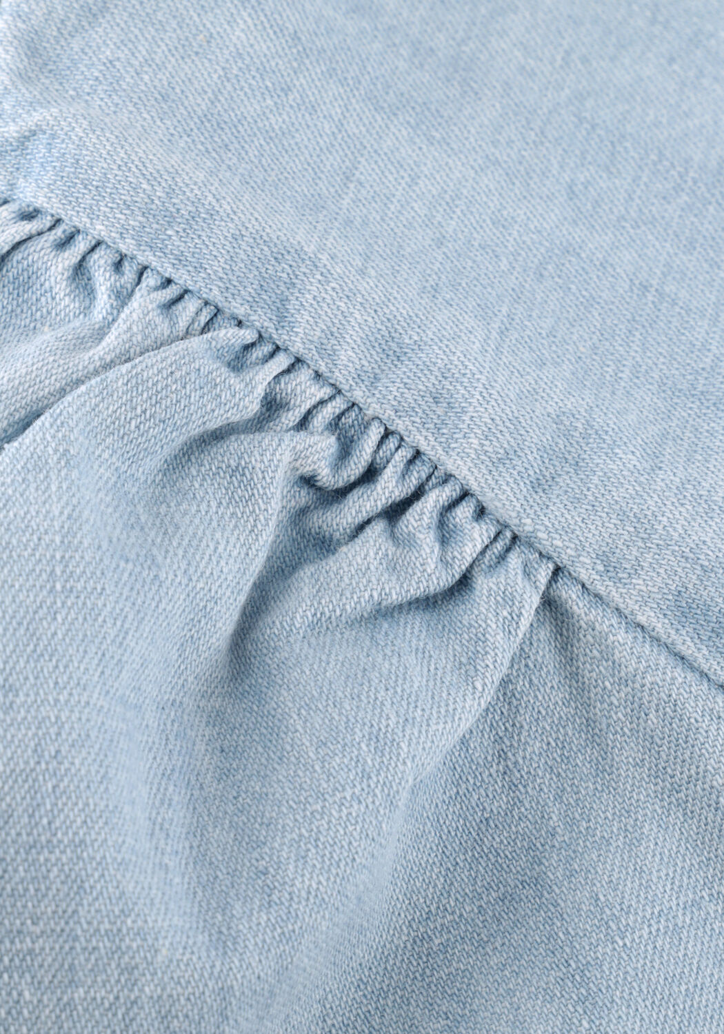 Lichtblauwe NOTRE-V Top NV-HILDEGONDE - large