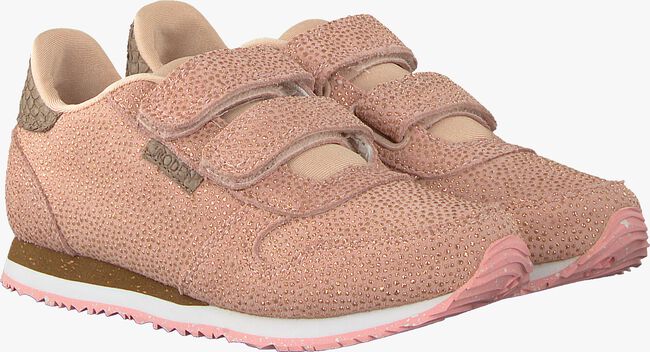 Roze WODEN Sneakers SANDRA PEARL KIDS  - large