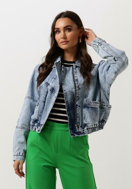 Blauwe LOLLYS LAUNDRY Spijkerjas KINGSTON JACKET - large