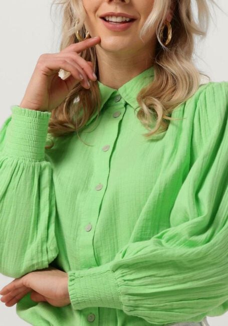 Groene Y.A.S. Blouses YASPIRO LS SHIRT S - large