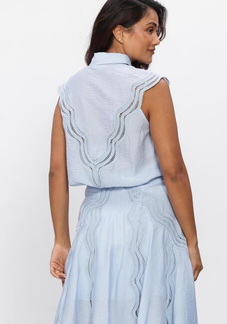 Lichtblauwe COPENHAGEN MUSE Top CMCOLE-SHIRT - large