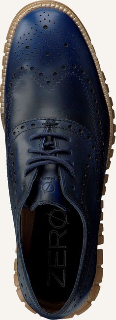 Blauwe COLE HAAN Veterschoenen ZEROGRAND WING OX Blauwe COLE HAAN Veterschoenen ZEROGRAND WING OX - large