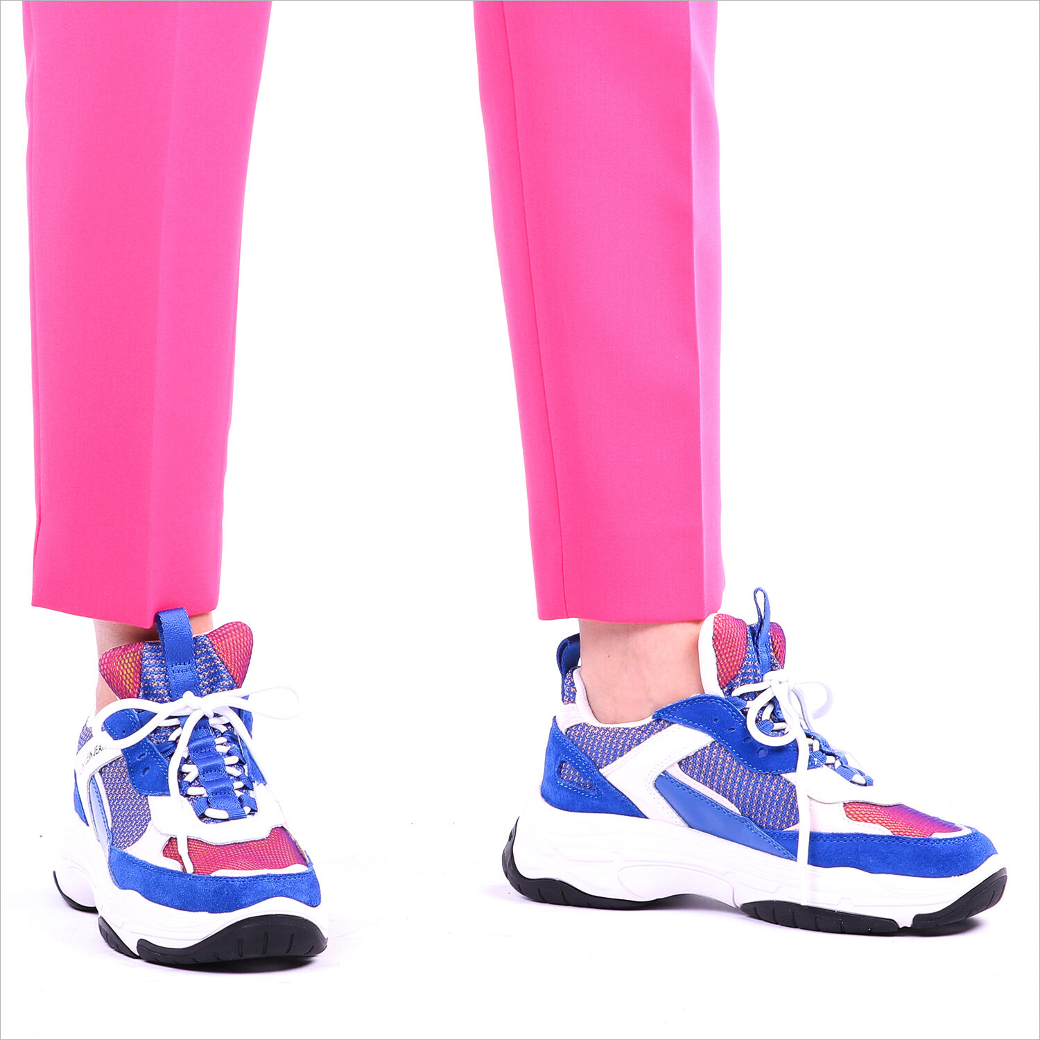 Blauwe CALVIN KLEIN Lage sneakers MAYA - large