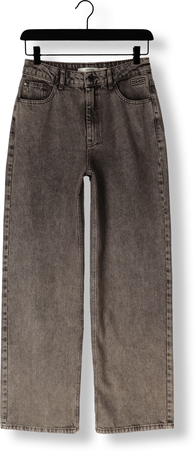 GESTUZ Dames Jeans Brendagz Wide Jeans Grijs