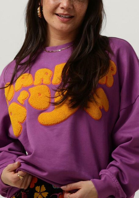 Paarse HARPER & YVE Sweater LOGO-SW - large