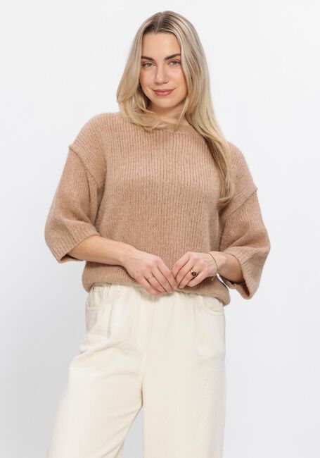 Taupe KNIT-TED Trui MELL - large