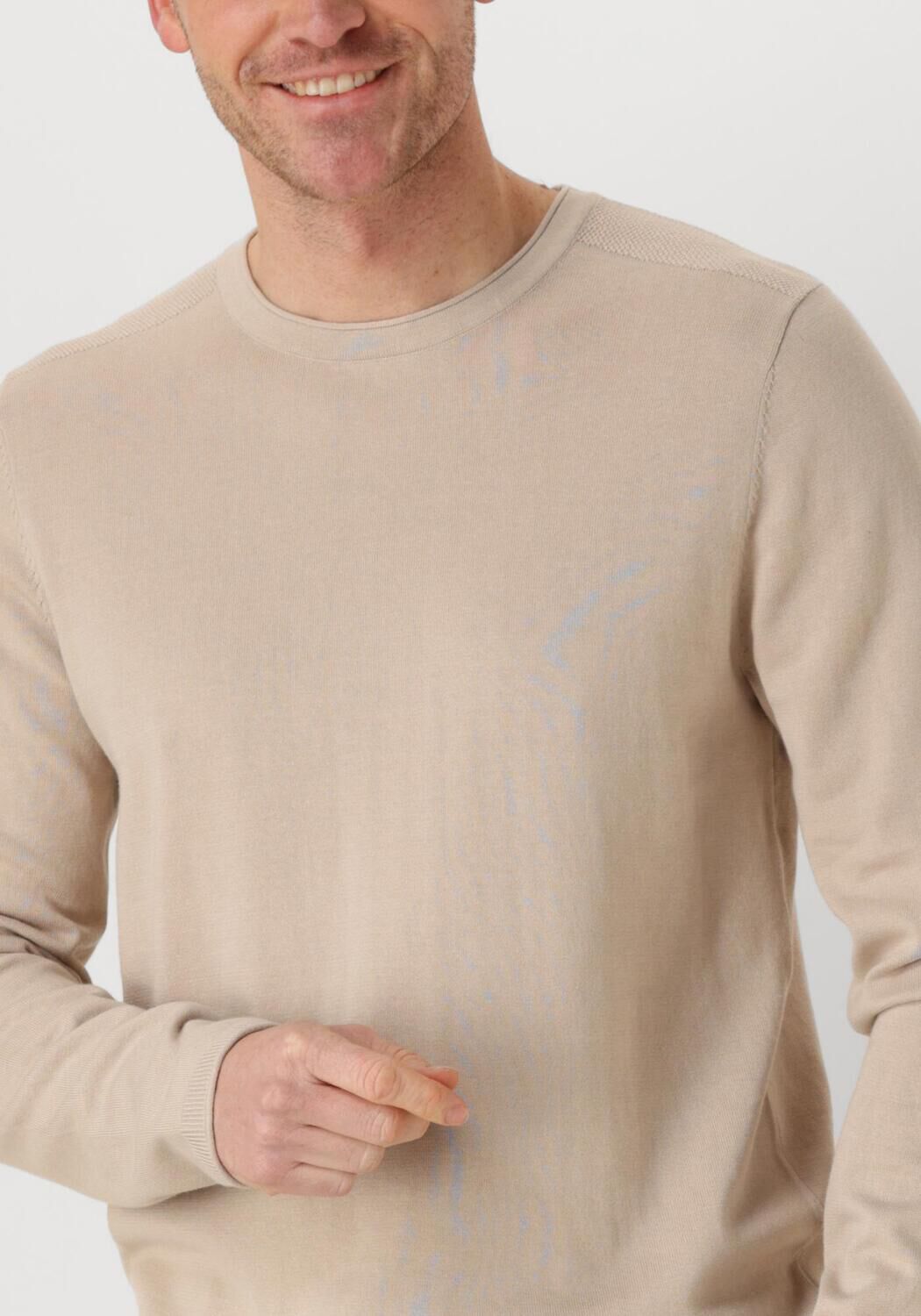 SAINT STEVE Heren Truien & Vesten Sander Beige