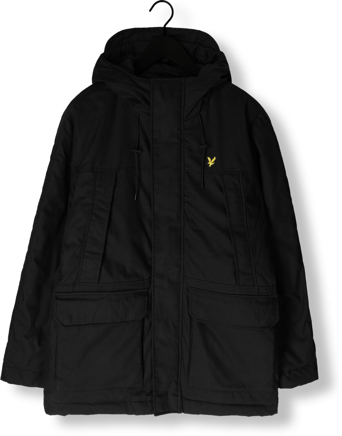 LYLE & SCOTT Heren Jassen Microfleece Parka 2.0 Zwart