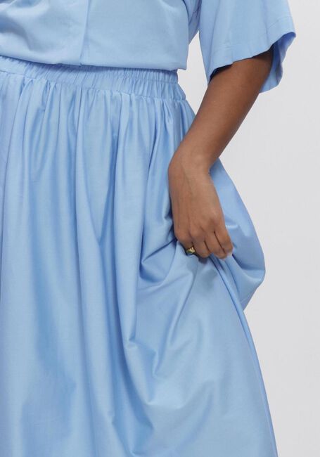 Lichtblauwe EST'SEVEN Maxirok AYLIN SKIRT - large