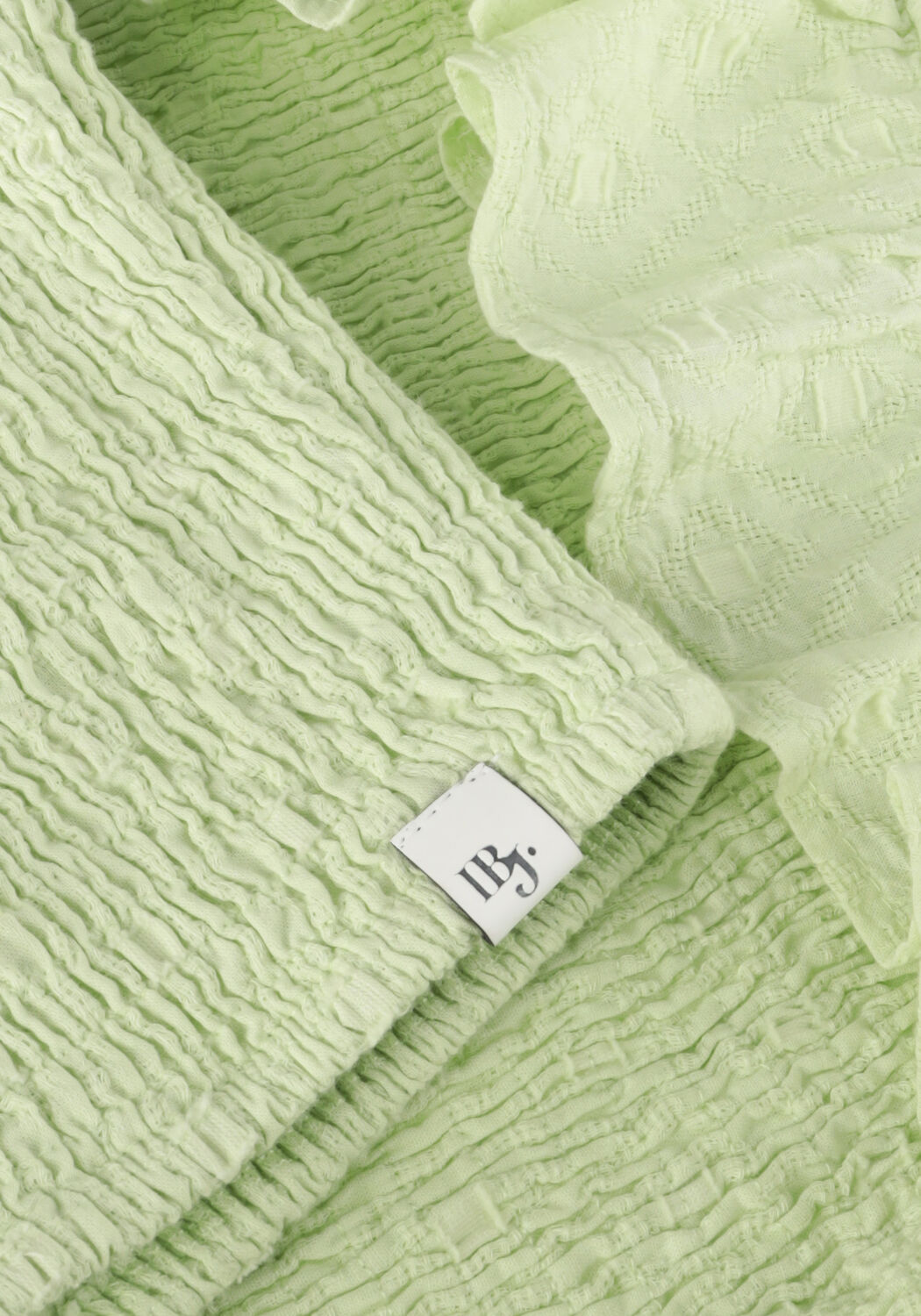 Groene INDIAN BLUE JEANS Top LACE SMOCK STRAPLESS - large