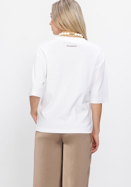 Witte BEAUMONT T-shirt ROWY T-SHIRT - large