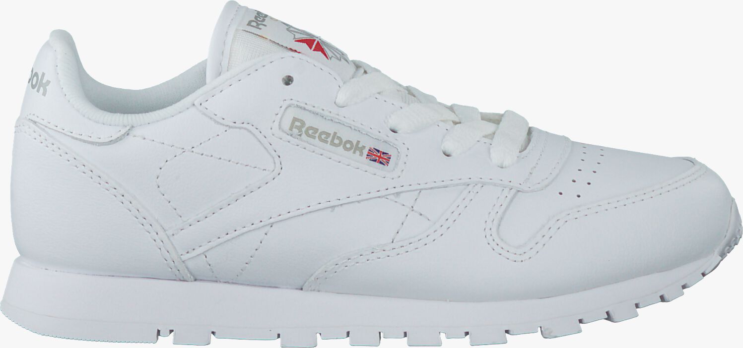 Witte REEBOK Lage sneakers CLASSIC LEATHER KIDS Omoda