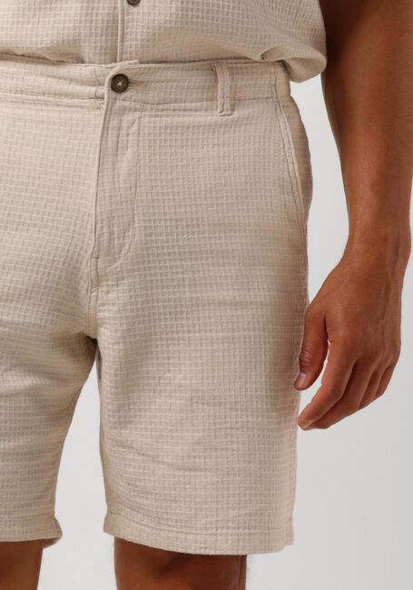 Beige SELECTED HOMME Korte broek SLHREGULAR-WEST SHORTS CAMP - large