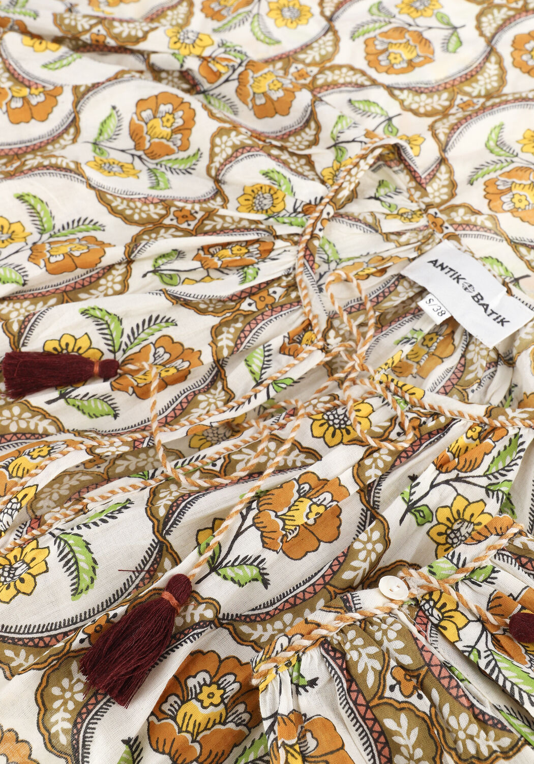 Gele ANTIK BATIK Blouses TANISSA BLOUSE - large