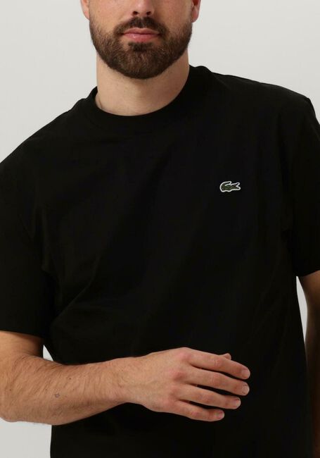 Zwarte LACOSTE T-shirt COTTON T-SHIRT - large