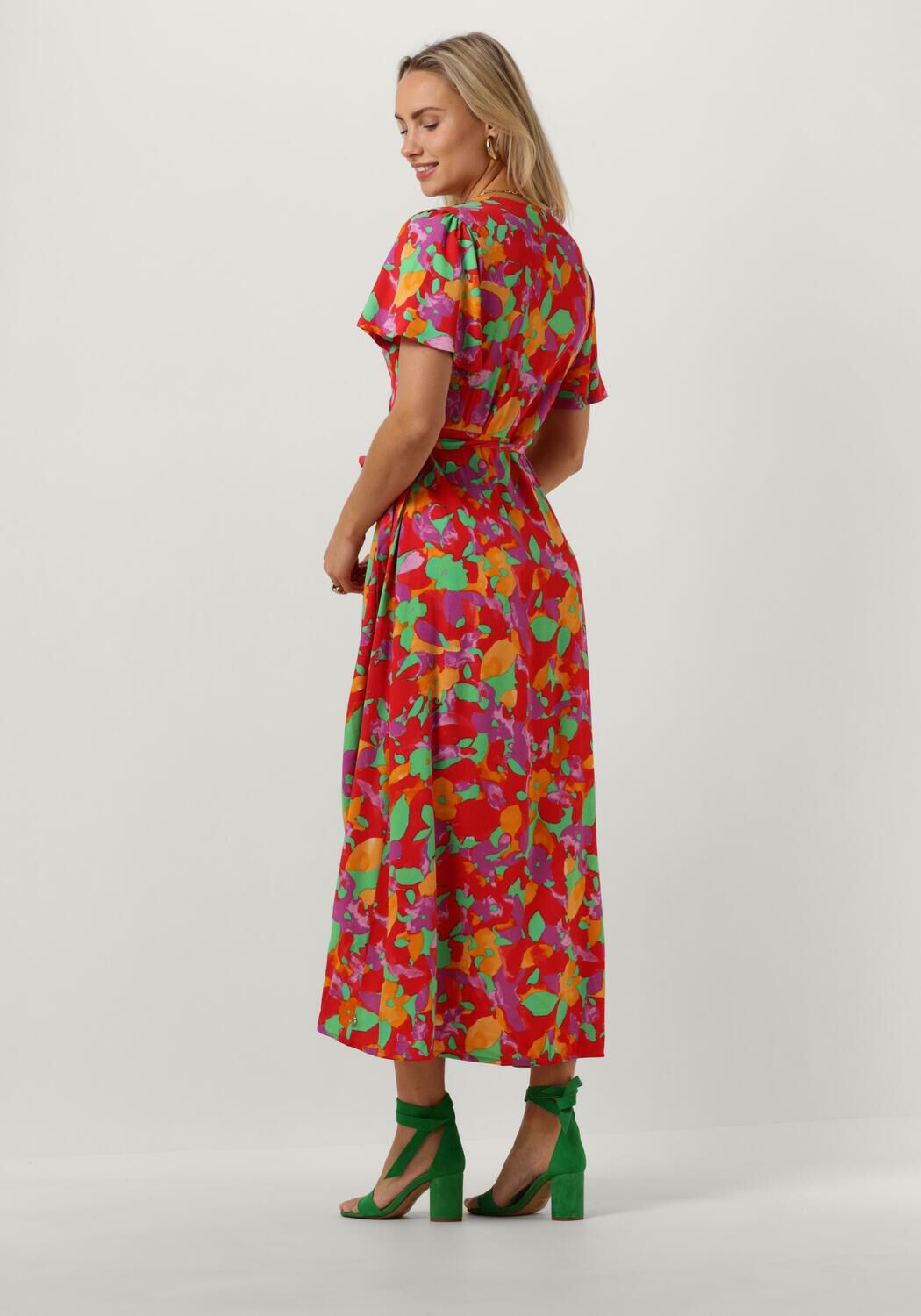 FABIENNE CHAPOT Dames Jurken Archana Butterfly Dress Rood