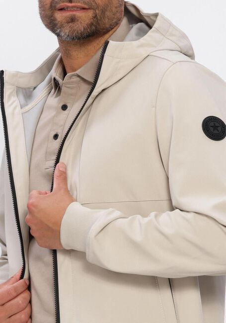 Beige AIRFORCE Jack SOFTSHELL JACKET CHESTPOCKET - large