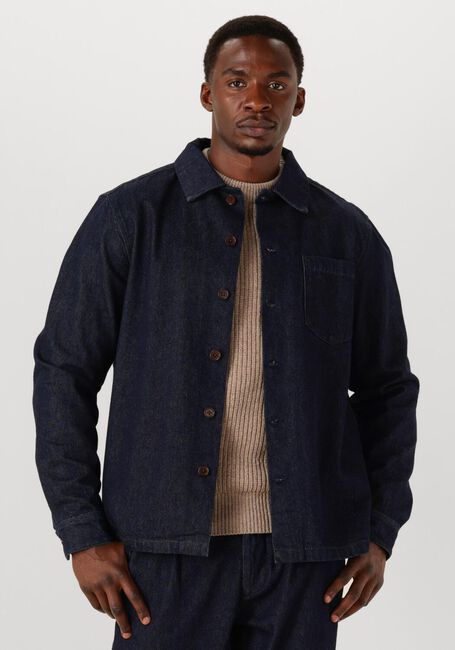 Donkerblauwe JC RAGS Overshirts OVERSHIRT ROUX - large