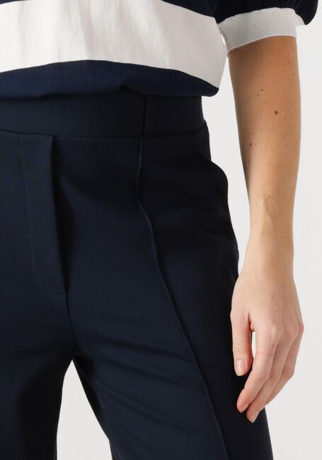 Blauwe JANSEN AMSTERDAM Pantalon HV404 WIDE PANTS - large