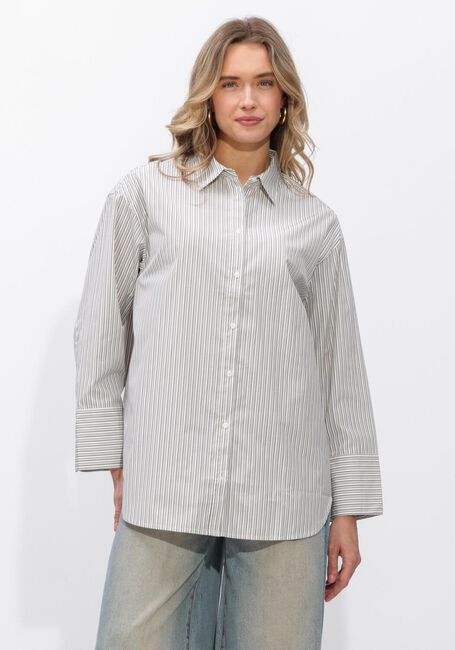 Gebroken wit MSCH COPENHAGEN Blouses MSCHRABEA ZENIKA SHIRT STP - large