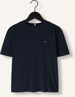 Donkerblauwe TOMMY HILFIGER T-shirt ESSENTIAL ARCHIVE FIT TEE SS Donkerblauwe TOMMY HILFIGER T-shirt ESSENTIAL ARCHIVE FIT TEE SS - medium