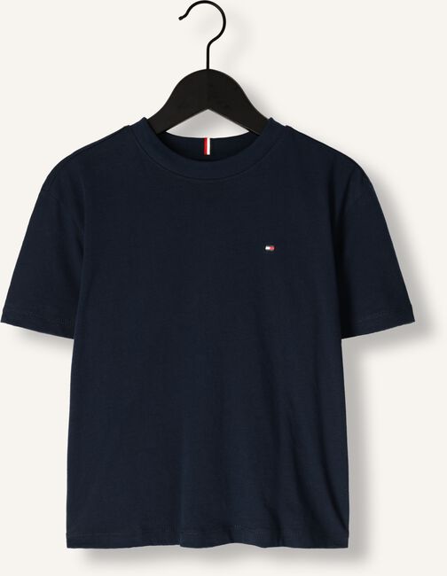 Donkerblauwe TOMMY HILFIGER T-shirt ESSENTIAL ARCHIVE FIT TEE SS Donkerblauwe TOMMY HILFIGER T-shirt ESSENTIAL ARCHIVE FIT TEE SS - large