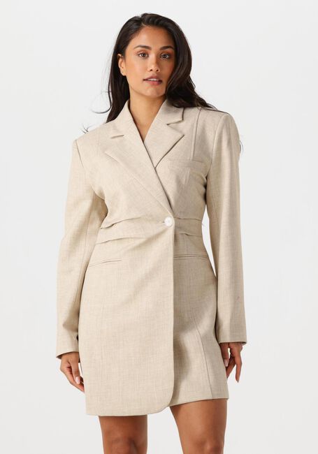 Beige GESTUZ Mini jurk GZDECY BLAZER DRESS - large
