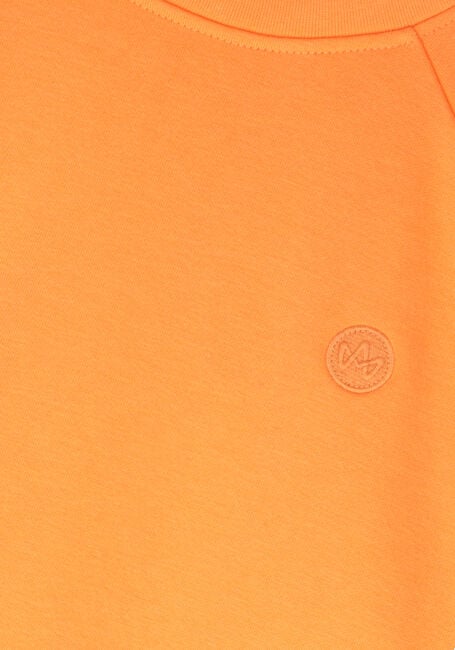 Oranje KRONSTADT Trui LARS KIDS ORGANIC/RECYCLED CREW SWEAT - large