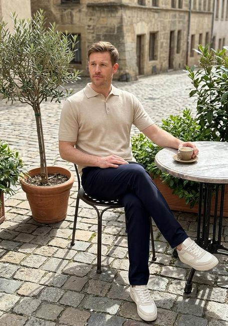 Zand THE GOODPEOPLE Polo PLAN - large
