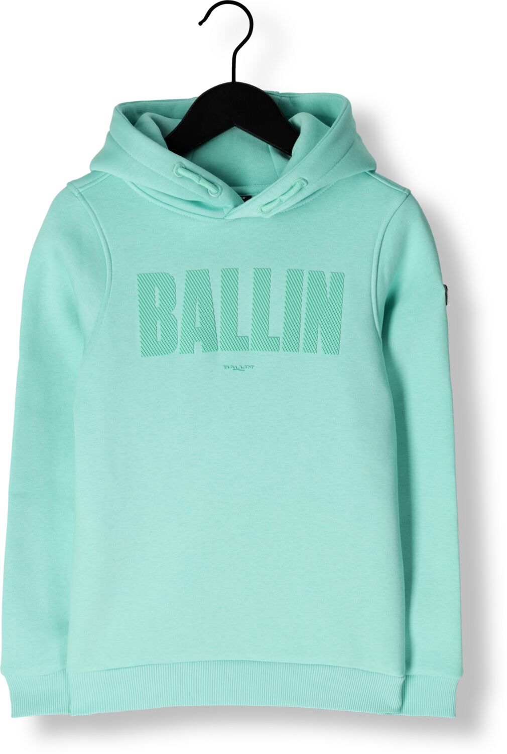 Ballin hoodie met tekst lichtblauw Sweater Tekst 152