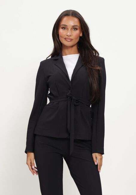 Zwarte STUDIO ANNELOES Blazer Elin bonded blazer - large