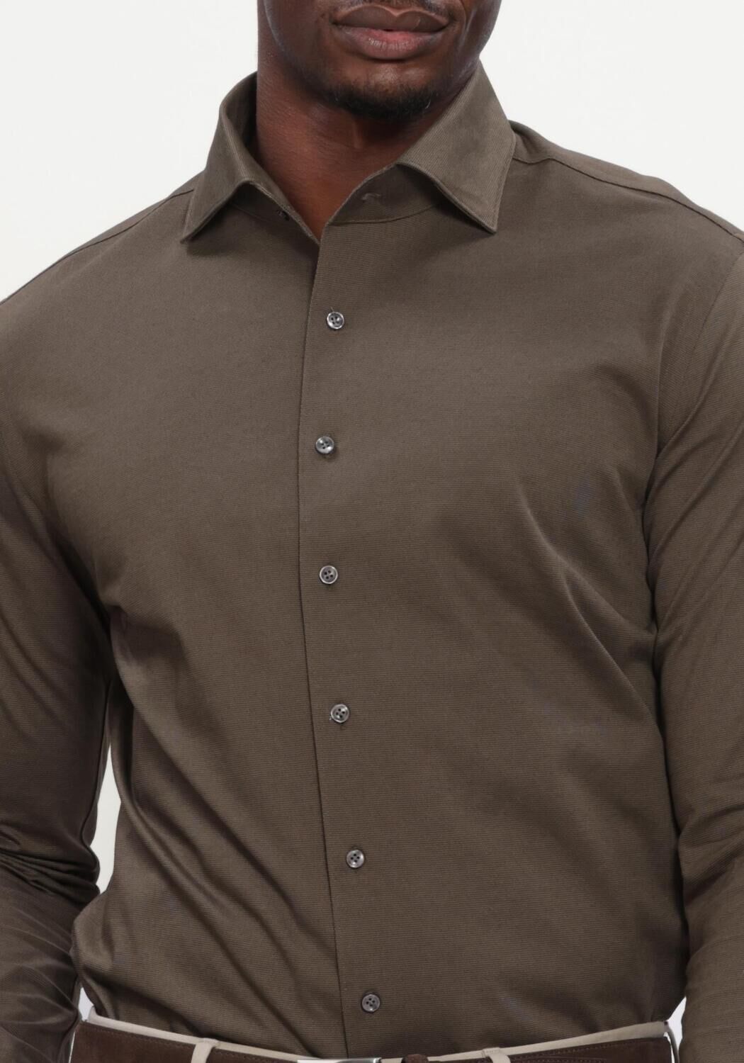 Groene PROFUOMO Casual overhemd SHIRT ONE PIECE - large