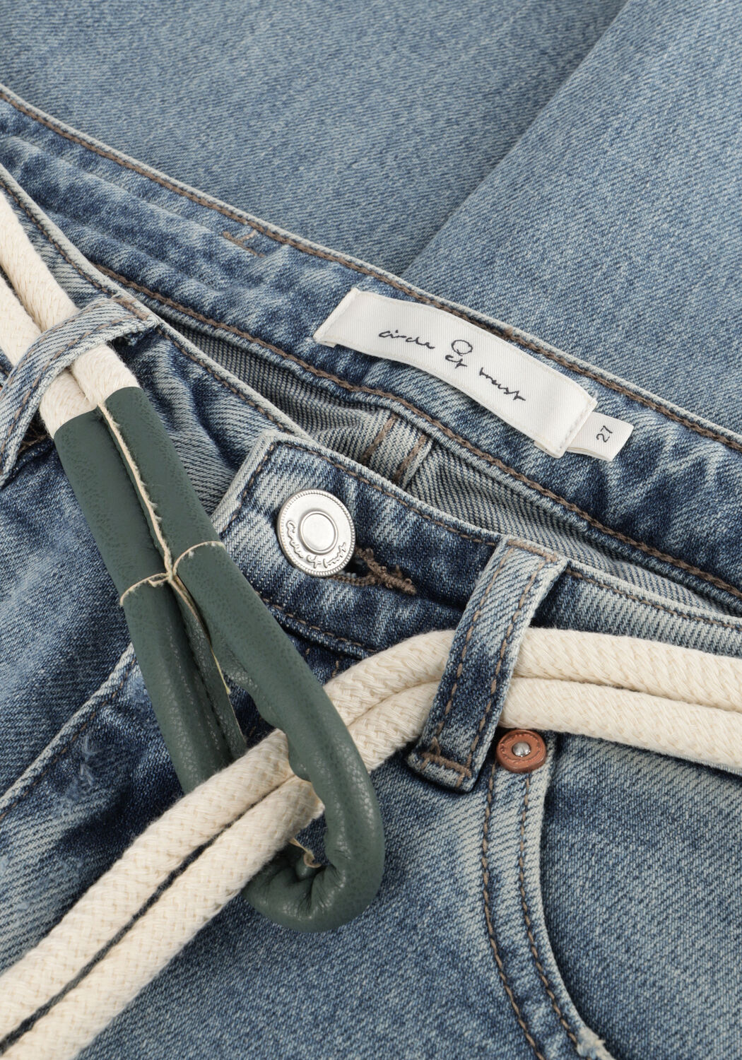 Blauwe CIRCLE OF TRUST Skinny jeans COOPER DNM - large