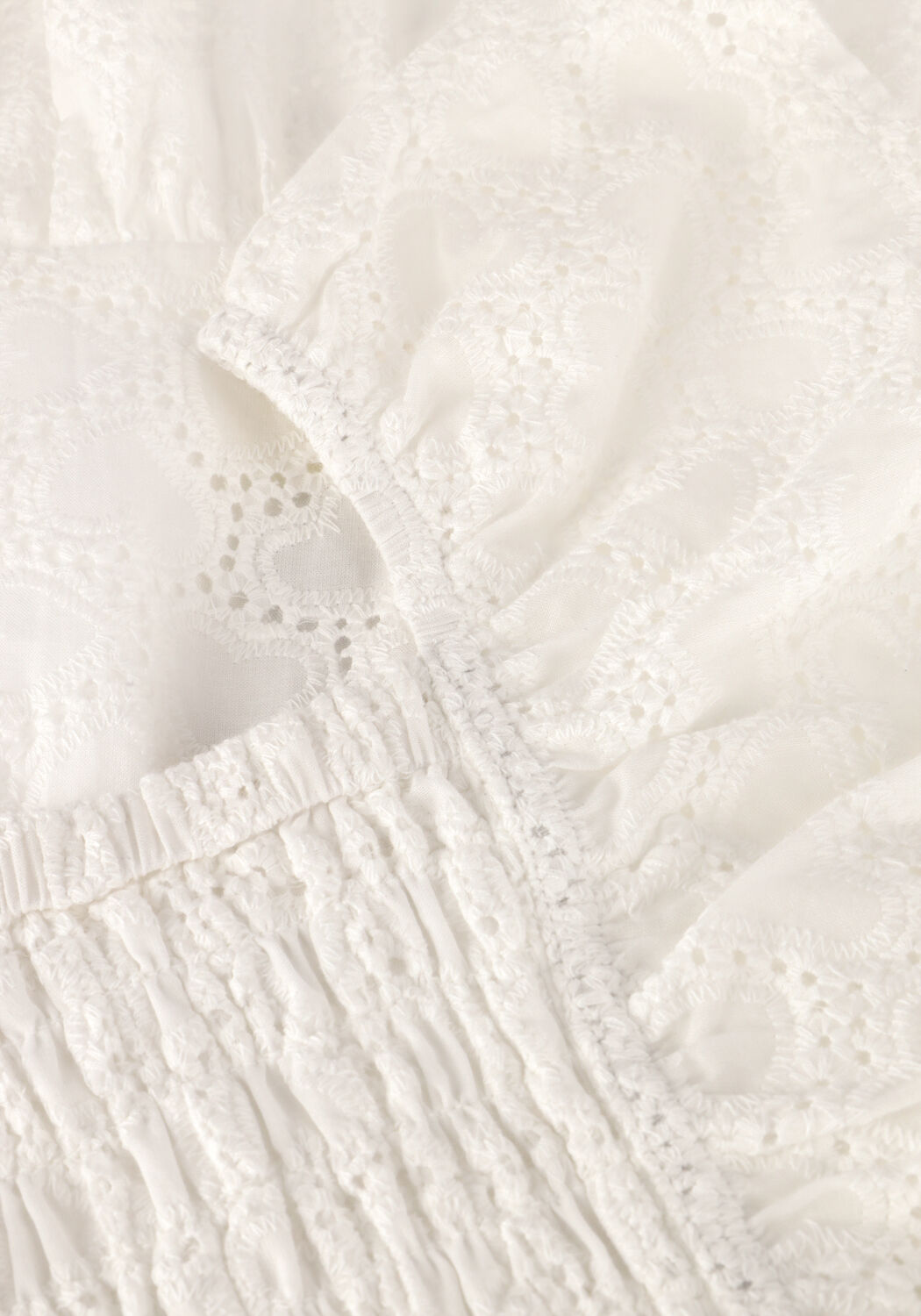 Witte LOOXS Little Mini jurk 2512-7804 - large