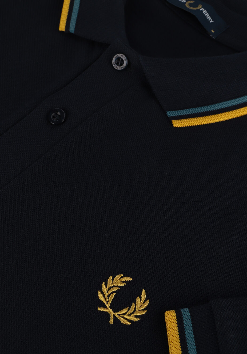 Donkerblauwe FRED PERRY Polo TWIN TIPPED FRED PERRY SHIRT Omoda