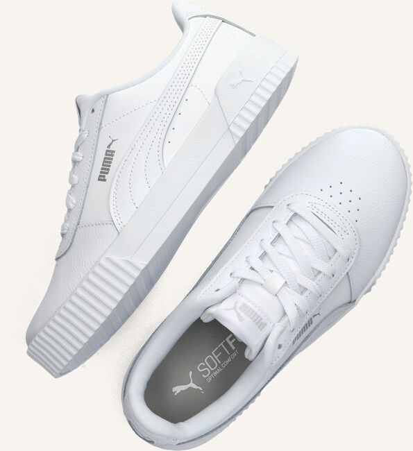 Witte PUMA Lage sneakers CARINA Witte PUMA Lage sneakers CARINA - large