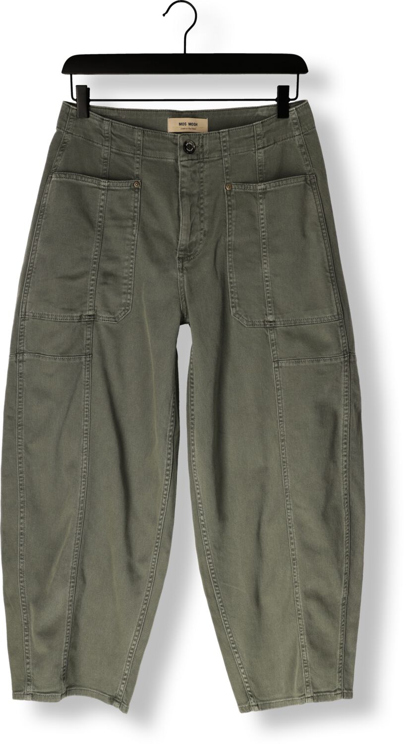 MOS MOSH Dames Jeans Mmrosy Melo Pant Groen
