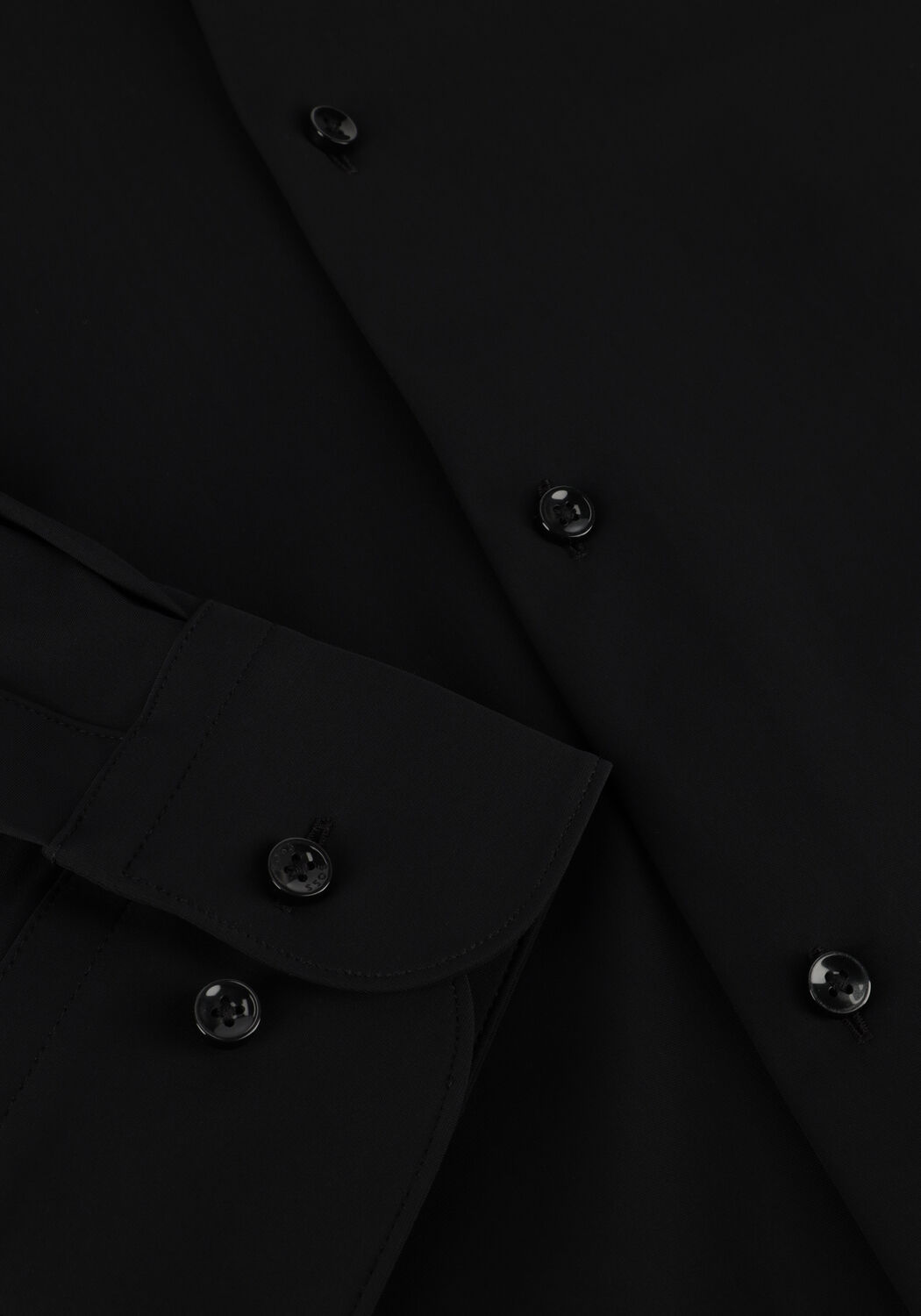 Zwarte BOSS BLACK Klassiek overhemd P-HANK-S-C1-222 - large