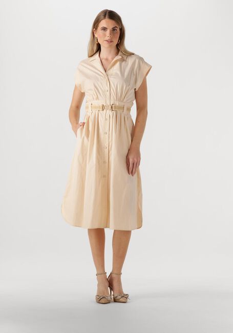 Beige TWINSET MILANO Midi jurk 251TT2102 - large