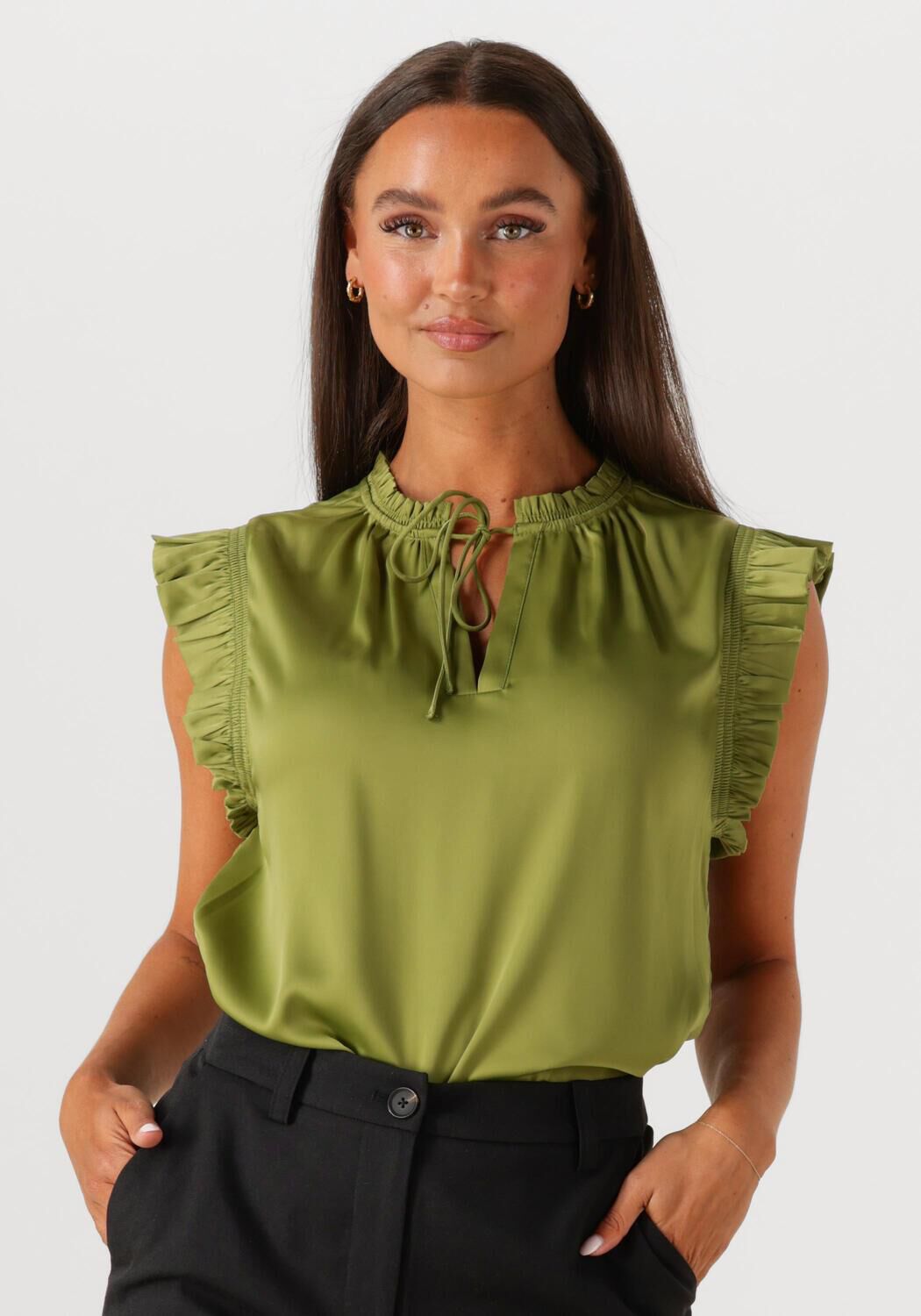 MODSTRÖM Modström Dames Tops & T-shirts Narcissamd Top Groen