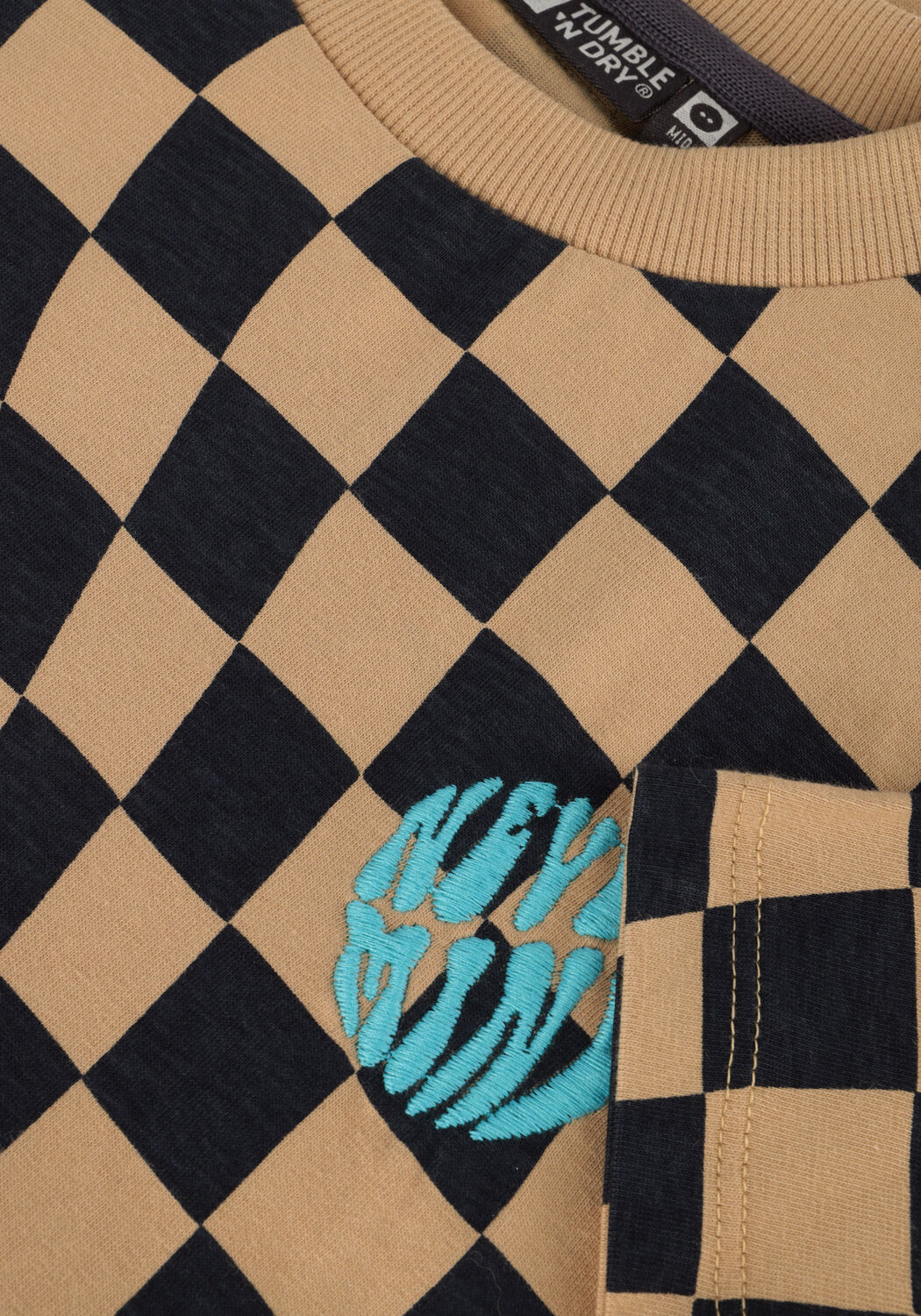 Zwarte TUMBLE 'N DRY T-shirt OAKLAND - large