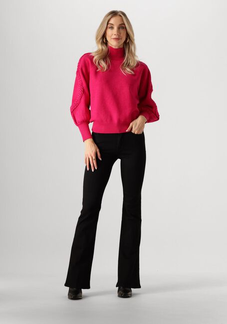 Roze MINUS Trui VERA HIGH NECK KNIT PULLOVER - large