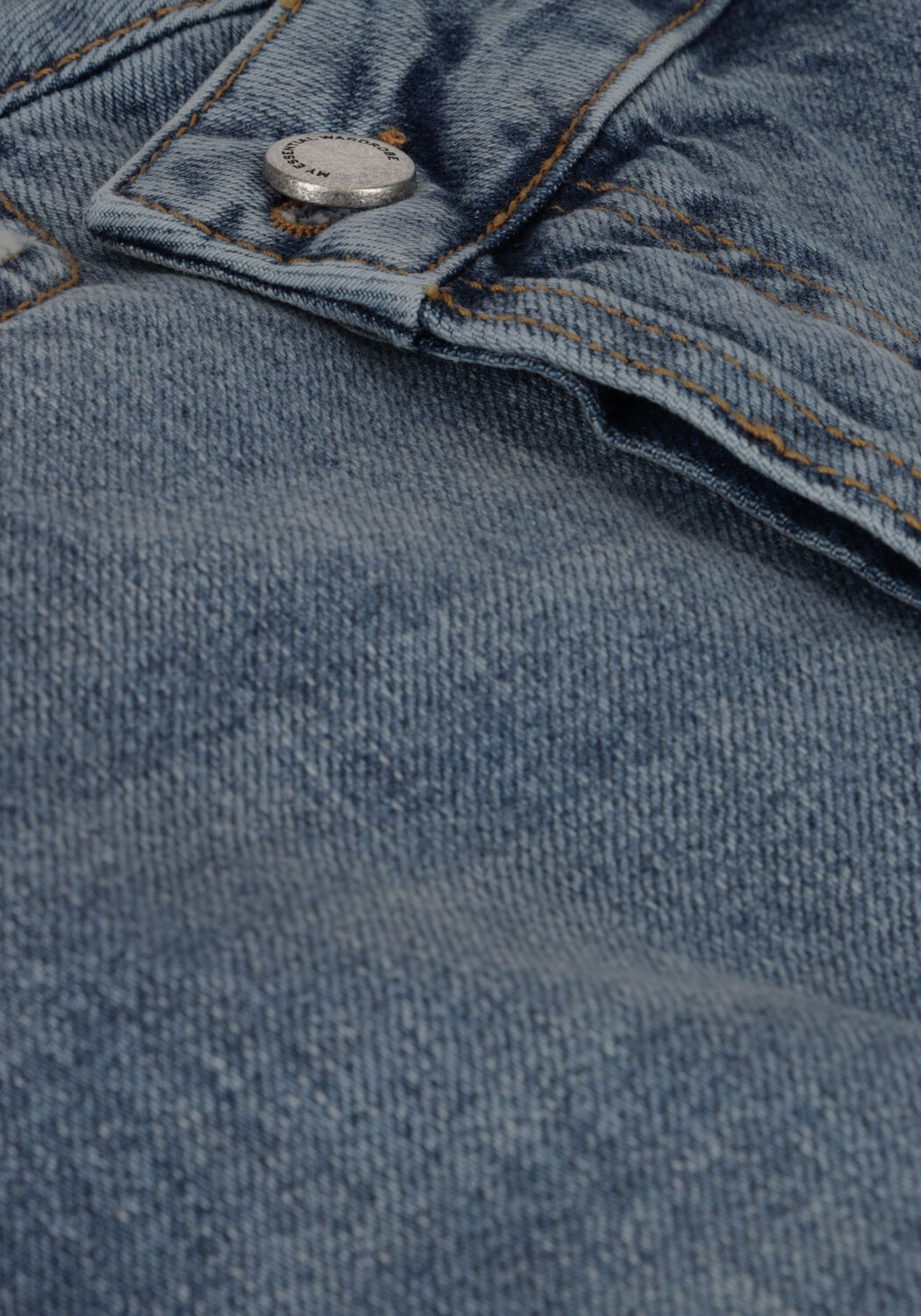 Blauwe MY ESSENTIAL WARDROBE Midirok MWLOUIS WRAP 123 SKIRT - large