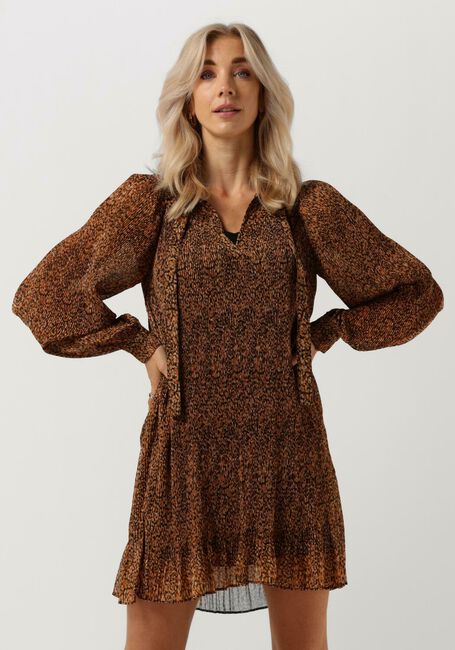 Bruine SUNCOO Mini jurk CRISTAL - large