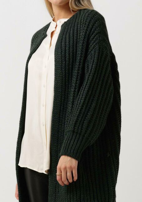 Groene SIMPLE Vest OLIVE KNIT-WO-22-3 - large