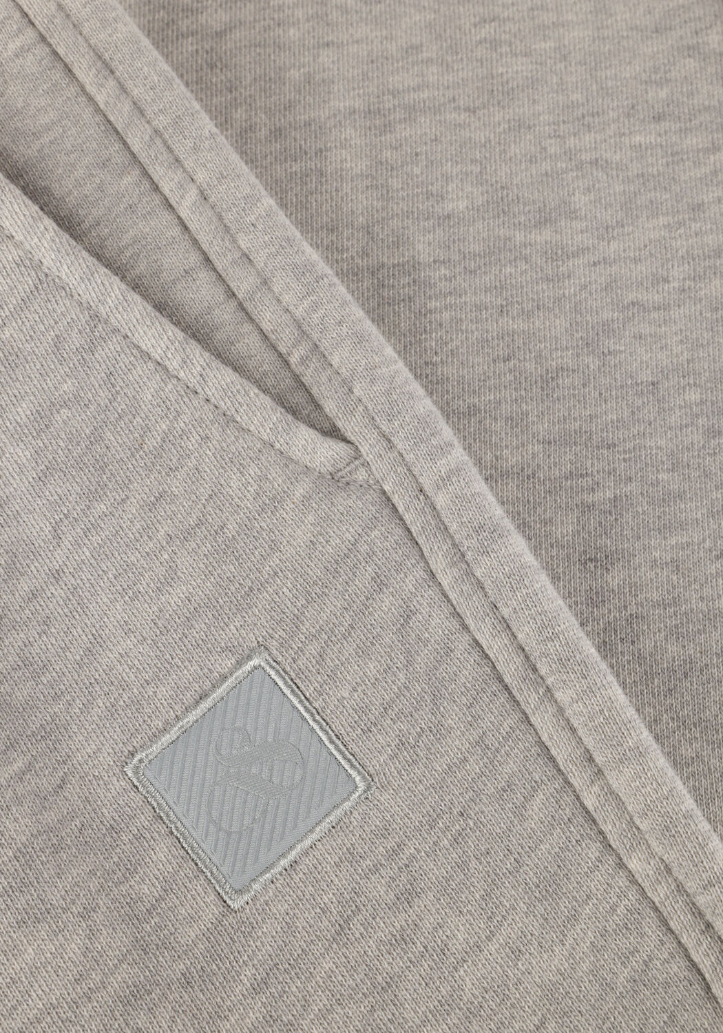 Grijze SCOTCH & SODA Joggingbroek LOGO SWEATPANT - large