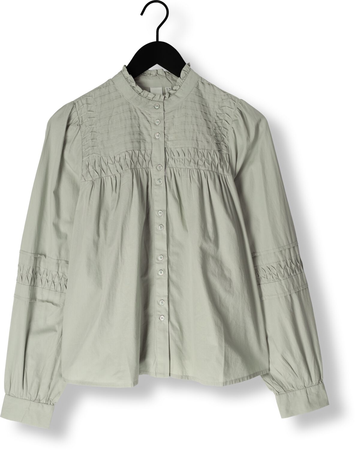 Y.A.S. Dames Blouses Yascreama Ls Shirt S. Groen