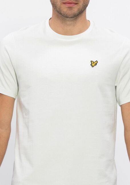 Lichtblauwe LYLE & SCOTT T-shirt PLAIN T-SHIRT - large